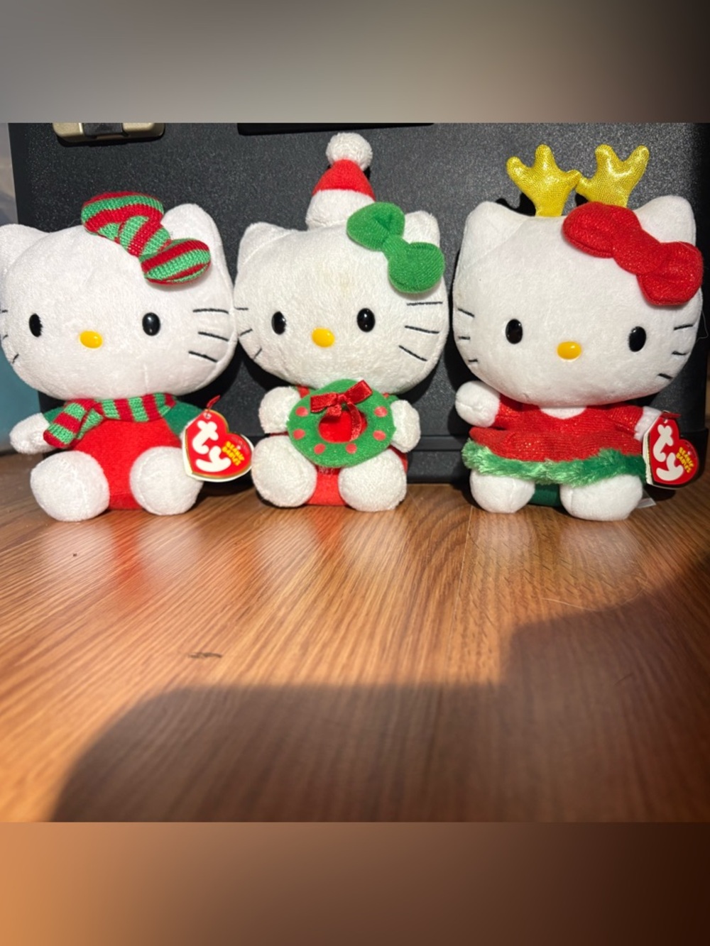 Ty Beanie Babies Holiday Plush - Red, White & Green